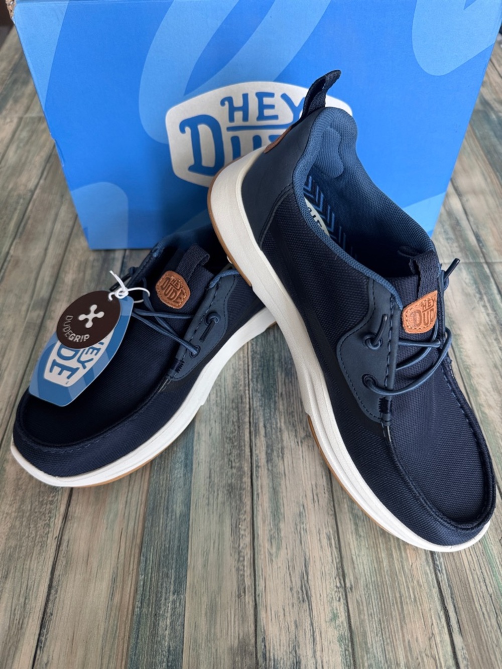 HEYDUDE Men's Wally Drift Mesh Shoes (Sz: 9)